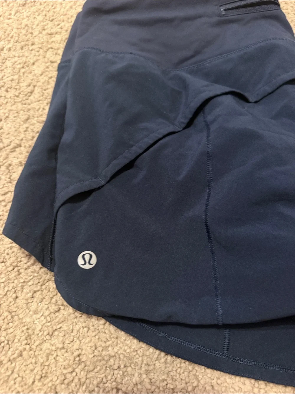 lululemon athletica Navy Athletic Shorts